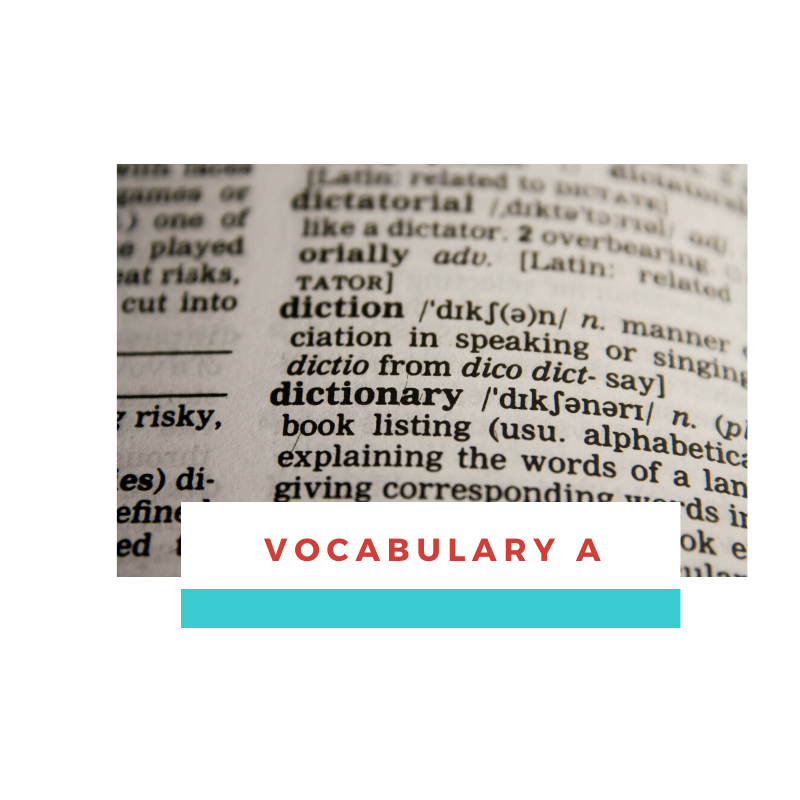 Vocabulary A - Masaion Online Reviewer PH